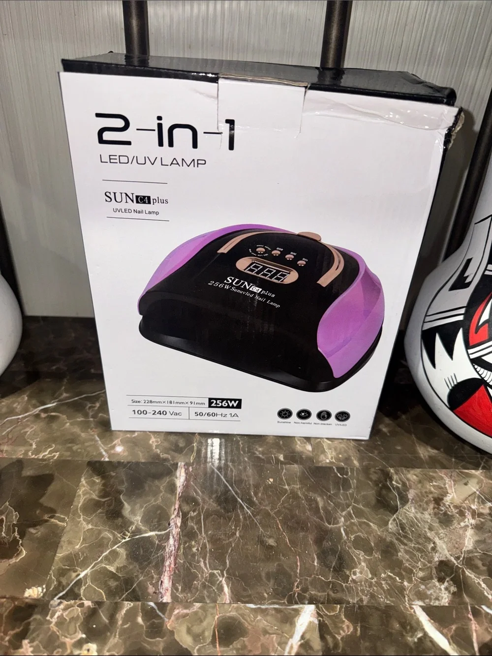 SUN 2-in-1 LED/UV Nail Lamp
